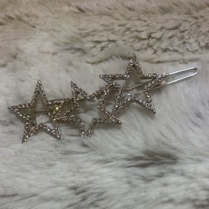 Shooting Star Rhinestone Hair Clip